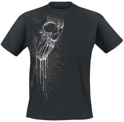 Spiral - Gothic T-shirt - Bat Curse - S tot 4XL - voor Mannen - zwart