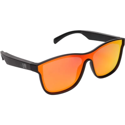 Lunettes intelligentes sans fil BT KY03, musique, appels mains libres, écouteurs ouverts, polarisées rouge