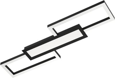 EGLO Monirote Plafondlamp - LED - 78 cm - Zwart