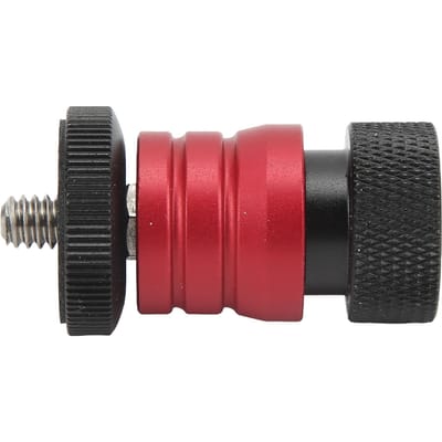 Snelkoppelings Camerastatief Aluminiumlegering 1/4 Schroef Mini Snelkoppelingsbevestiging voor Statief Monitor red