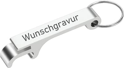 Flesopener met Gravure - Bieropener Metaal - Flessen Openen - Gepersonaliseerd met Naam - 65 cm - Metaal