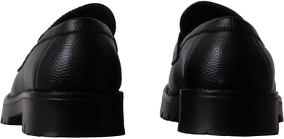 Lage leren mocassin