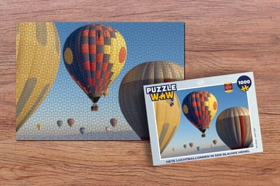 Puzzel Luchtballon - Lucht - Macro - Legpuzzel - Puzzel 1000 stukjes volwassenen