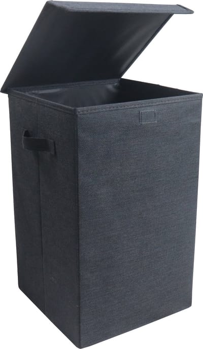 Wasmand Stoffen wasbox Waskist Wasbox Stoffen box Deksel Dreso M
