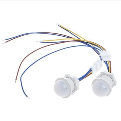 Infraroodsensorschakelaar PIR 110V/220V - Mini automatische bewegingsmelder voor binnen (3 stuks)