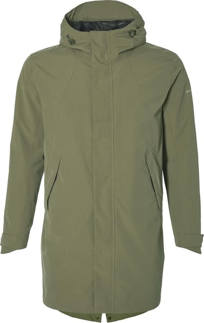 Basil Mosse Heren Parka - Olive Green - Maat L