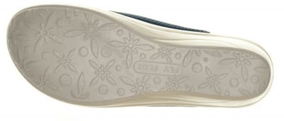 Fly Flot Dames Pantoffel | Blauw | Maat: 38