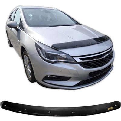 SCOUTT | Motorkap Deflector Bescherming Voor Opel Astra K 2015-2021, Aerodynamisch, Eenvoudige Montage, Geen Boren Vereist