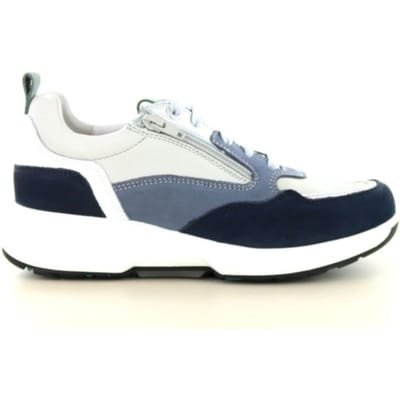 Dames Veterschoenen Xsensible Grenoble Navy Combi Hx Donkerblauw - Maat 42