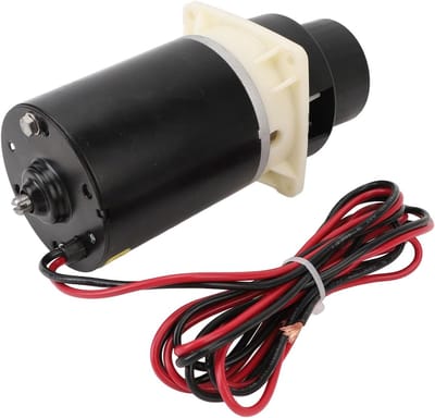 Toiletpomp Motor - Vervangende Pomp - Stil Toilet - Efficiënte Motor - 21x11x10 cm - Zwart