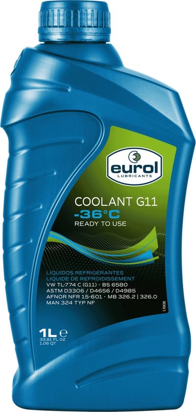 Coolant -36°C G11 koelvloeistof - 1L