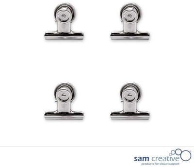 Sam Creative Whiteboard Magnetische Papierklem - set 4 stuks