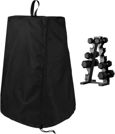 Afdekking Halterstandaard - Beschermhoes Gewichtrek - Bescherming Tegen Weer - Slijtvast Nylon Materiaal - 42.2 x 38 x 71 cm