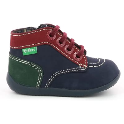 Baby jongens laarsjes Kickers Bonkro-2