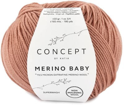 Katia Concept Merino Baby - 98 terrabruin - Wol Garen