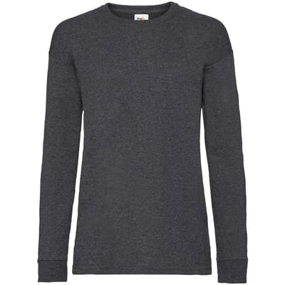 Kinder-T-shirt met lange mouwen Fruit of the Loom Valueweight