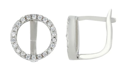 AKZENT Akzent Dames oorbel "Mieke" uit 925 Sterlingzilver, gerhodineerd, duurzaam