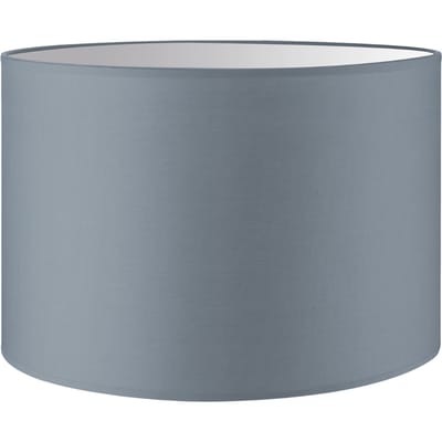 Home Sweet Home Lampenkap Bling cilinder - van stof - Grijs - Moderne stoffen Lampenkap - 30/30/20cm - E27 lamphouder - voor tafellamp, vloerlamp