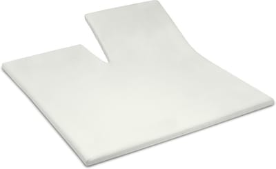 Cinderella - Weekend - Topper hoeslaken met split - 180x200 cm - tot 15 cm matrashoogte - 100% Katoen - Ivoor