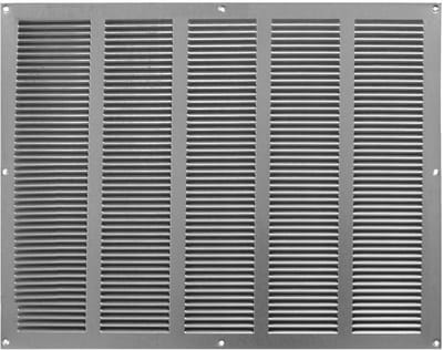 Ventilatierooster - Kanaalafdekking - Openingen Bedekken - Met Vliegengaas - 500x400 mm - Zilverkleurig
