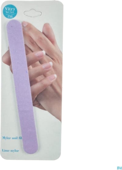 Vitry Nail Care Mylar Nail File Nagelvijl Ref.68 M Blue 1Stuks