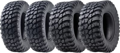 27x9.00R14 & 27x11.00R14 ATV-banden, 8-laags OBOR Terrarex, goedgekeurd voor de openbare weg (set van 2 & 2)