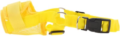 Dailygoods- Hondenmuilkorf Zacht - Verstelbare Muilkorf - Ademend Netmateriaal - Geschikt voor Kleine/Middelgrote/Grote Honden - Ideaal voor Dierenarts/Training - Lichtgewicht en Duurzaam