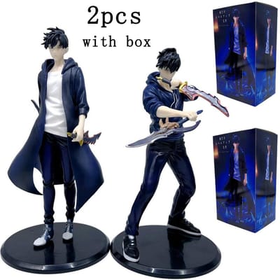solo levelling sung jinwoo anime figuur mineral dartal level up in ken shun mizushino actiefiguur verzamelmodel poppen cadeaus