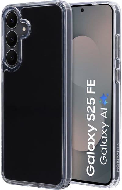 Mobiparts hoesje geschikt voor Samsung Galaxy S25 FE - Hardcover - Transparant