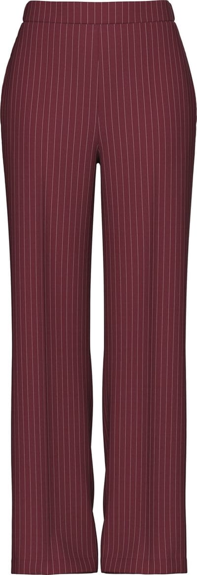 Pieces Wide leg broek PCBOZZY Gestreept
