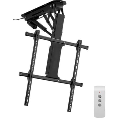 VEVOR gemotoriseerde tv-plafondbeugel voor tv's van 813 tot 1651 mm, elektrisch verstelbare inklapbare standaard met max. VESA 60 x 60 cm, geschikt voor tv's tot 40 kg.