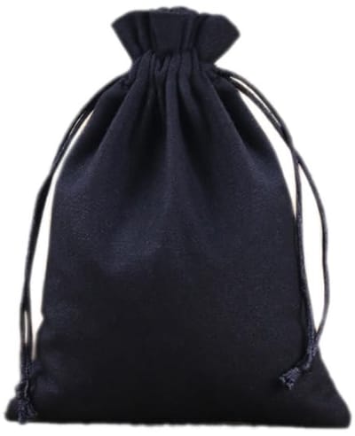 Dailygoods- Katoenen Zakjes 10 Stuks - Opbergtas met Trekkoord - Sieradenzakjes - Cadeauzakjes - Verjaardagen/Bruiloften - 8 x 10 cm