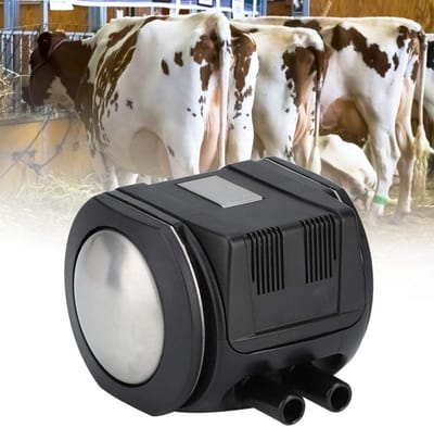 Dailygoods- Pulsator met Instelbare Frequentie - Melkapparatuur - Duurzaam - Twee Uitlaten - Eenvoudige Installatie - Geschikt voor Koeien/Schapen - Melkpulsator