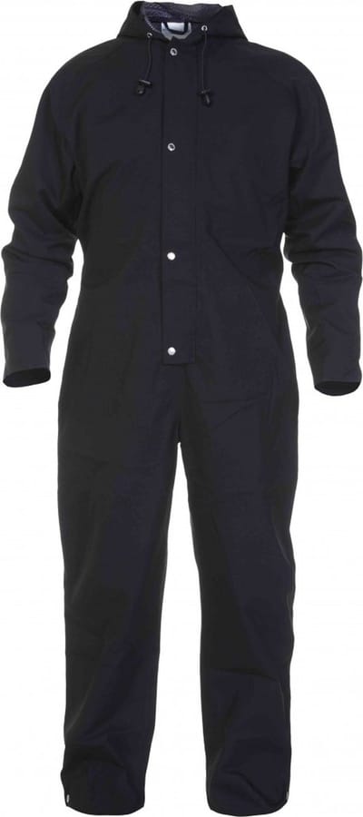 Hydrowear regenoverall Urk 072450ZW zwart, maat L