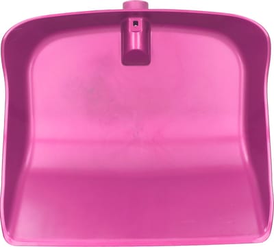 Schop - Roze - Stalschep - Polycarbonaat - Sneeuwschep - voor Vloer en Grint - Sterk Materiaal - 0.865 kg - Zonder steel