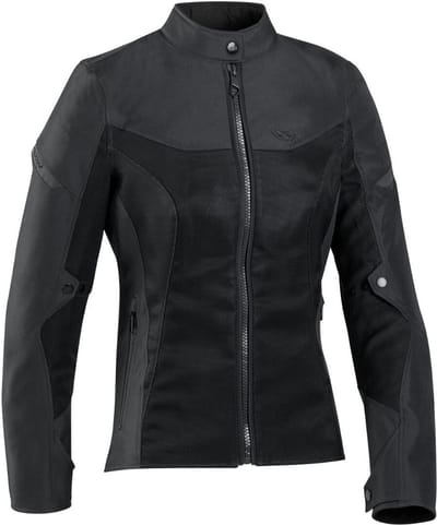 Ixon Fresh Lady Zwart Textiele Motorjas - Jas