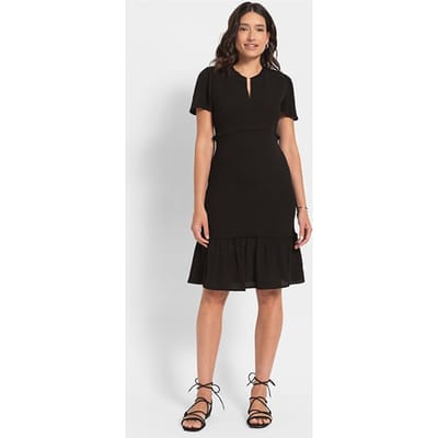 Seraphine Maternity Mini Dress Black Maat: 10 | Jurken Outlet | Dames | Zwart
