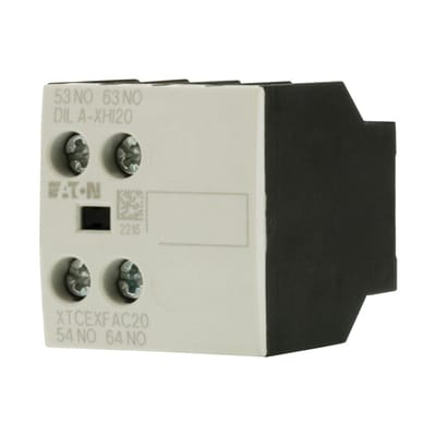 Eaton DILA-XHI20 Hulpschakelblok 2x NO 4 A Opsteekbaar 1 stuk(s)