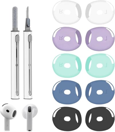 Zachte siliconen anti-slip oordopjes covers voor veilige grip, anti-kras sportaccessoires voor AirPods 4, perfect voor actief gebruik en comfort