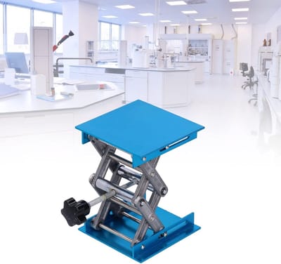 Allecto - Hefbrug Laboratorium - Ondersteunend Instrument - Ideaal voor Experimenten - Compact en Lichtgewicht - Verstelbare Hoogte - Geschikt vo