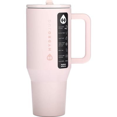 Dagelijkse Beker, Roze Zand, 40oz white