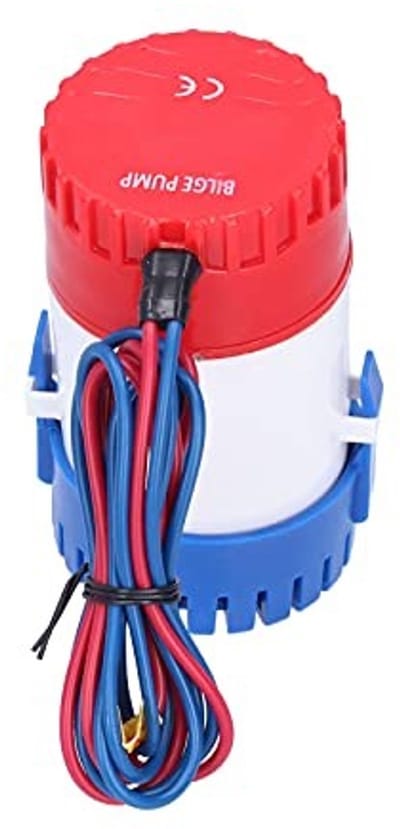 Allecto - Dompelpomp Boot - Waterpomp met hoge efficiëntie - Zwart - Bilge Waterpomp - Ideaal voor boten en marine toepassingen