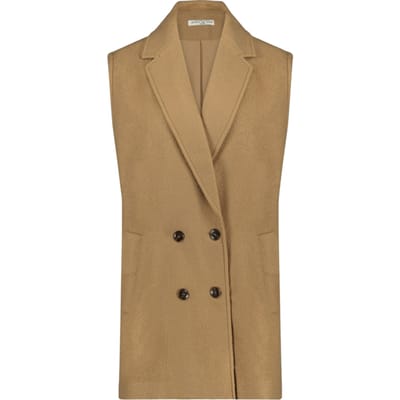 Circle of Trust Brooke Gilet Moccachino Size: S | Vests Outlet | Dames |