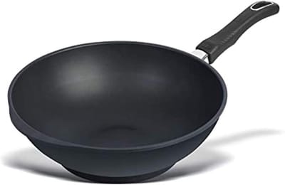 Wok Pan 30 cm met Afneembare Steel - Geschikt voor Oven