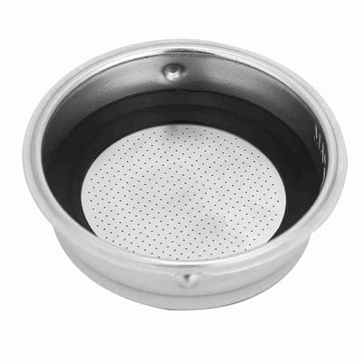 ZEYNOMAX- Koffiefiltermand Roestvrij Staal - Koffiefilterhouder - Koffiefilter Beker - Koffiemachine-accessoires - Enkele/Dubbele Kop - Hoogte 25/31 mm