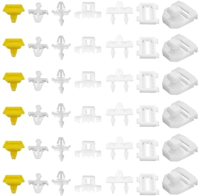Deurbekleding clips voor Mercedes 190e W201 - Set van 42 stuks, Zijbekleding clips, Interieur clips voor W201