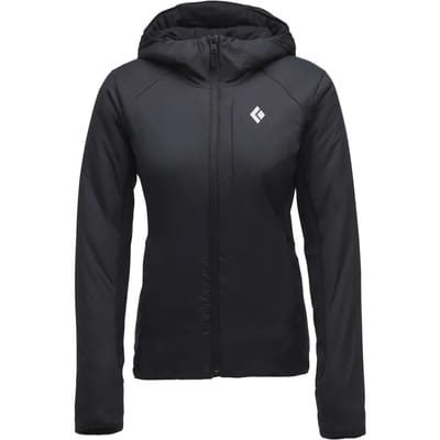 Dames Hoodie Black Diamond First Light Hybrid