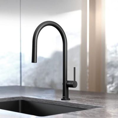 Hansgrohe Talis 1-gr keukenmkr 210 uittrekb v.dche sBox mat zwart
