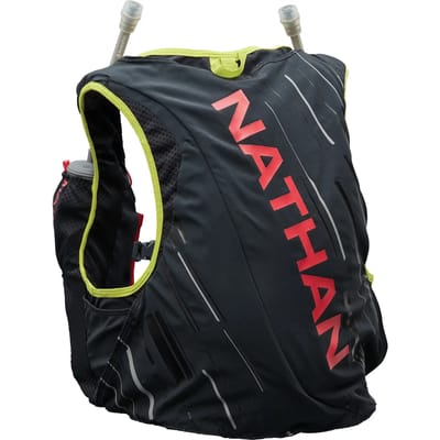 Nathan Pinnacle Series Vapor - 4L Hardlooprugzak Dames - Zwart / Rood | Maat: XXS