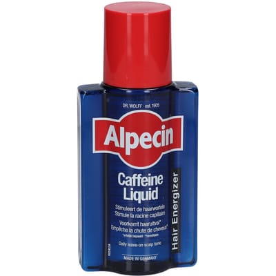 Alpecin Cafeïne Liquid Hair Tonic 200ml | Voorkomt haaruitval en ondersteunt de haargroei | Voor alle haar en hoofdhuid types